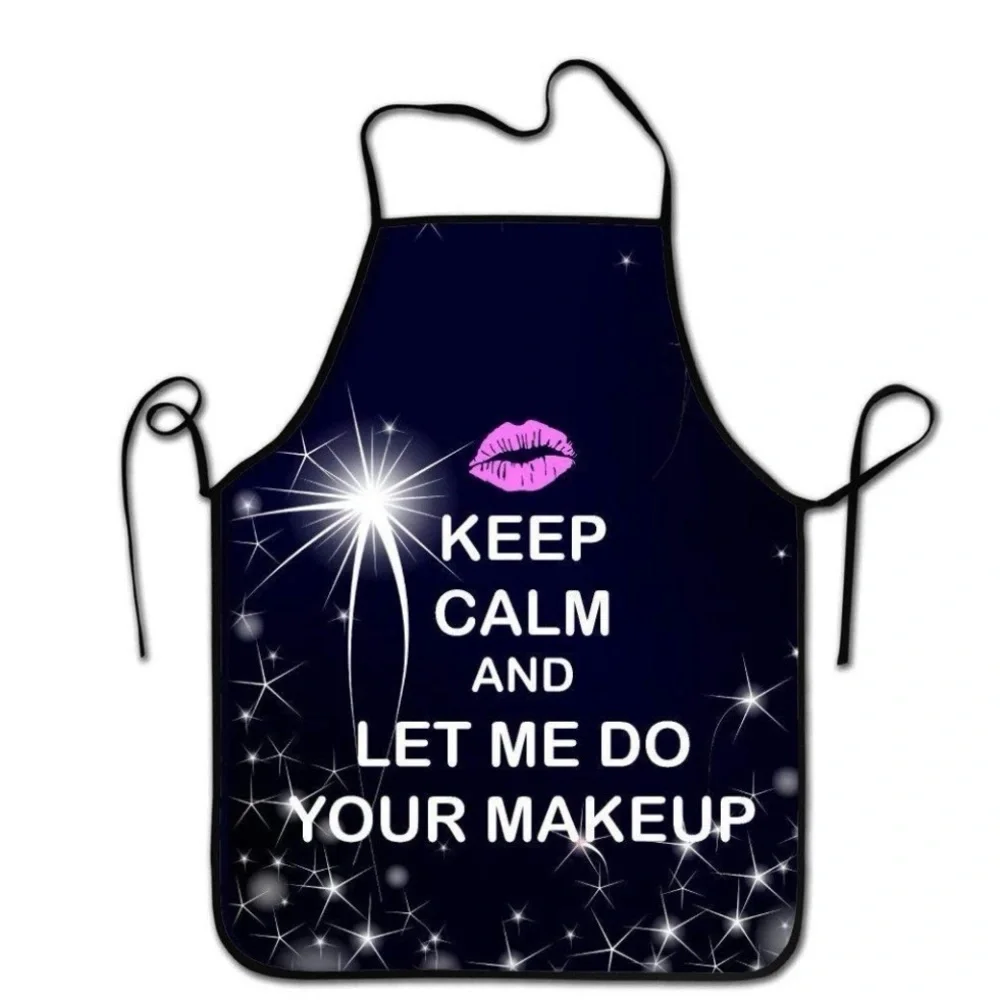 Makeup Artist Apron – Black with Pink Accent